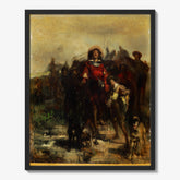 Knight, Page, and Three Dogs, Possibly on the Hunt by Johann Till der Jüngere - thumbnail_1_bf_673ca3f25e0c5e198f5ec5b0